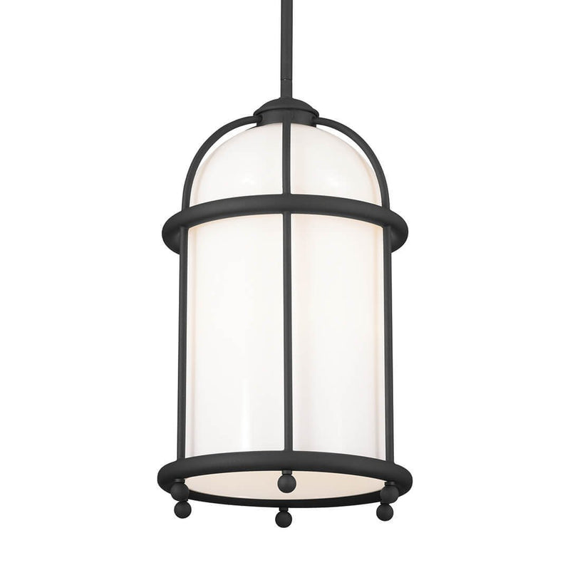 Topiary Pendant in Textured Black