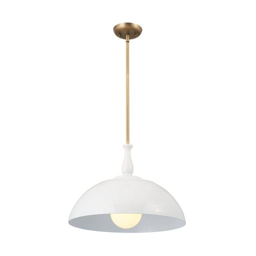 Fira 18" Pendant in White