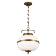 Opal 2-Light Pendant in Character Bronze
