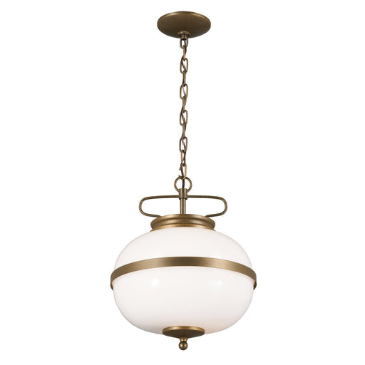 Opal 2-Light Pendant in Character Bronze