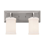 Vetivene 2-Light Bath Vanity Light in Classic Pewter