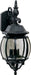 1034BK - Crown Hill 3-Light Outdoor Wall Lantern in Black with Clear Glass by Maxim Lighting