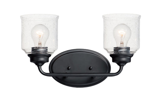 Acadia 2 Light Bath Vanity in Black