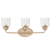 Acadia 3 Light Bath Vanity in Heritage