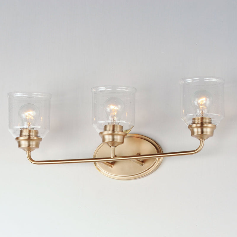 Acadia 3 Light Bath Vanity in Heritage
