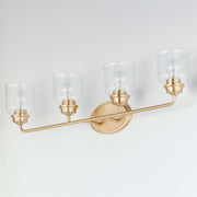 Acadia 4 Light Bath Vanity in Heritage