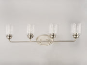 Acadia 4 Light Bath Vanity in Satin Nickel