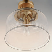 Acadia 3 Light Semi-Flush Mount in Heritage