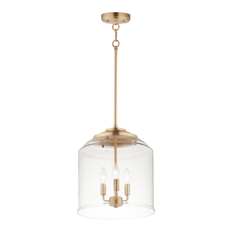 Acadia 3 Light Pendant in Heritage