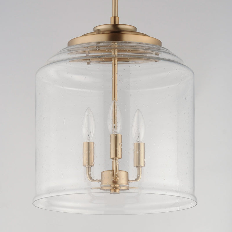 Acadia 3 Light Pendant in Heritage