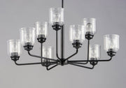 Acadia 9 Light Chandelier in Black