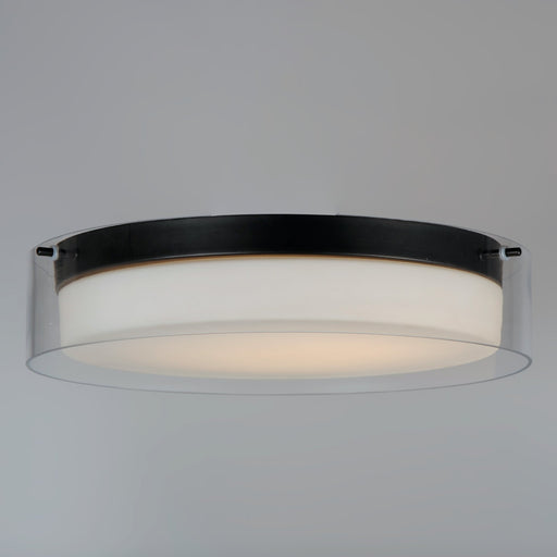 Duo 20" LED Flush Mount in Black