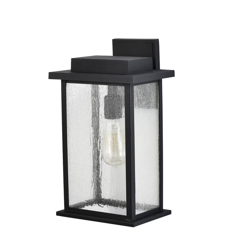Sullivan Small Outdoor Wall Lantern in Matte Black