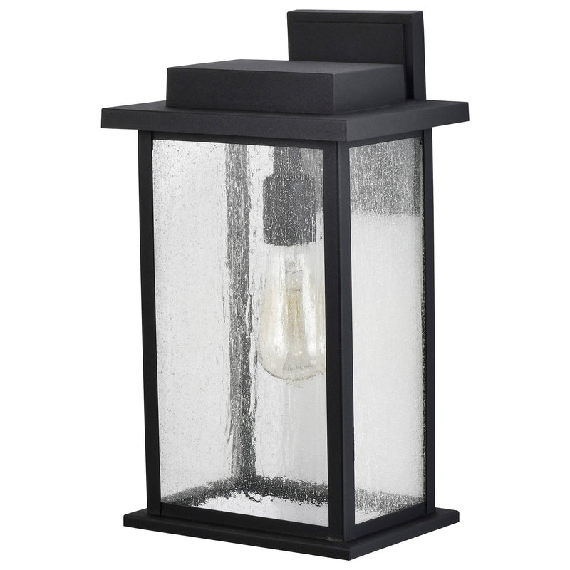 Sullivan Large Outdoor Wall Lantern in Matte Black