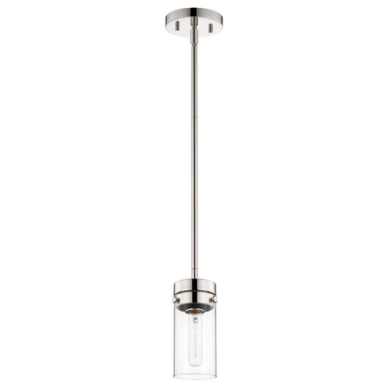 Intersection Mini Pendant in Polished Nickel