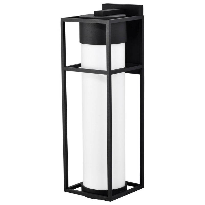 Ledges Large LED Outdoor Wall Lantern in Matte Black
