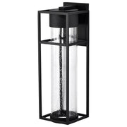 Ledges Large LED Outdoor Wall Lantern in Matte Black
