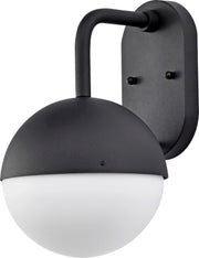 Atmosphere Small LED Outdoor Wall Lantern in Matte Black