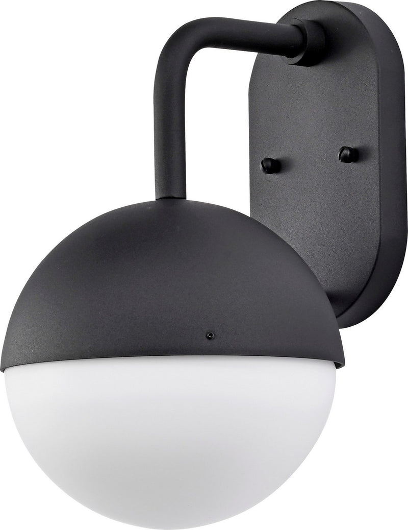 Atmosphere Small LED Outdoor Wall Lantern in Matte Black