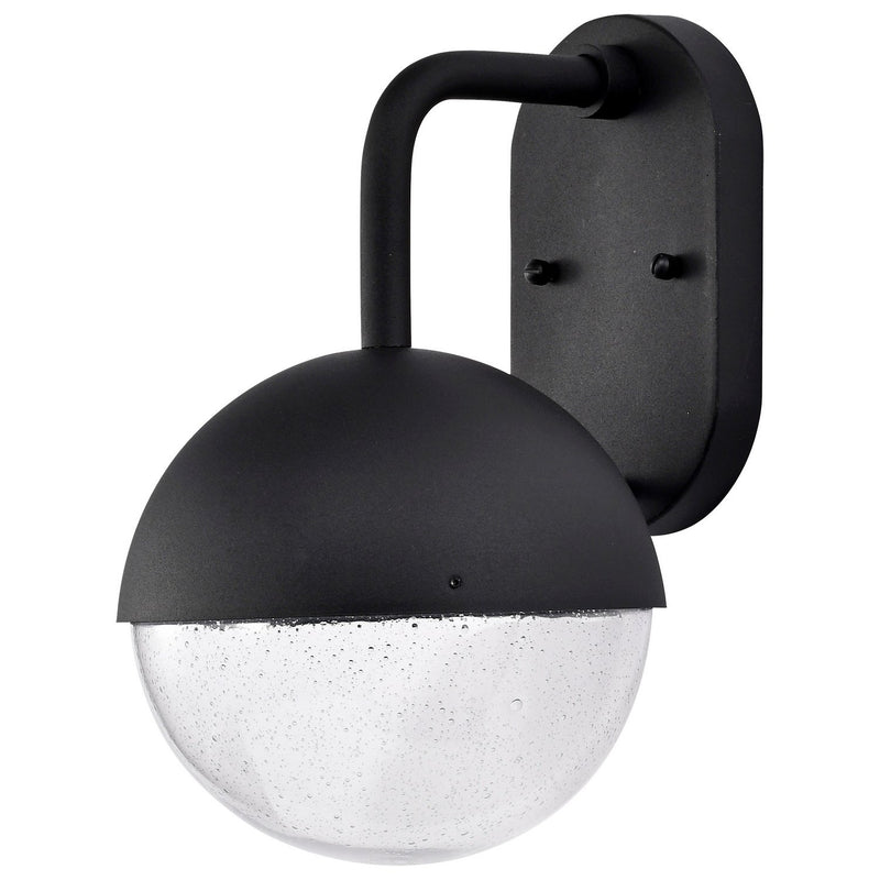 Atmosphere Small LED Outdoor Wall Lantern in Matte Black