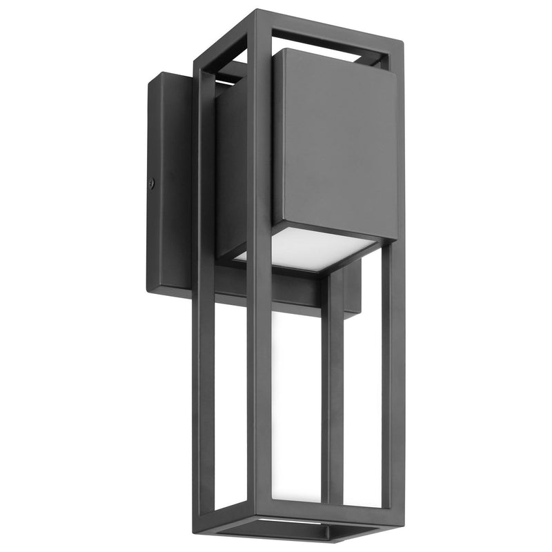 Supreme Small LED Outdoor Wall Lantern in Matte Black