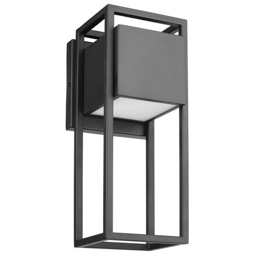 Supreme Medium LED Outdoor Wall Lantern in Matte Black