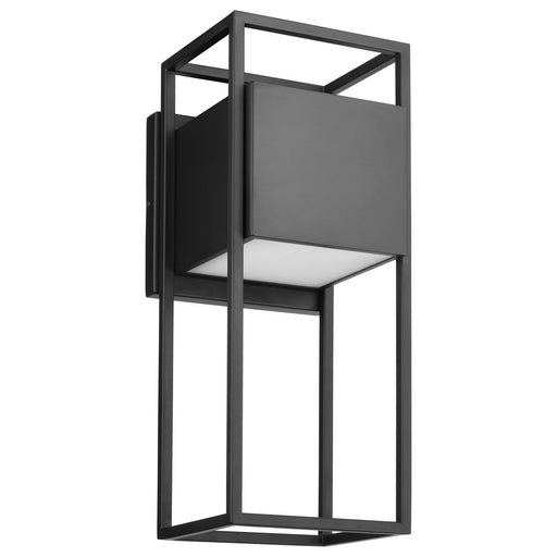 Supreme Large LED Outdoor Wall Lantern in Matte Black