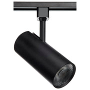 3.13" H-Type LED Track Head, 9.25" Projection in Black