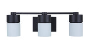 District 3 Light 22.25" Vanity in Flat Black