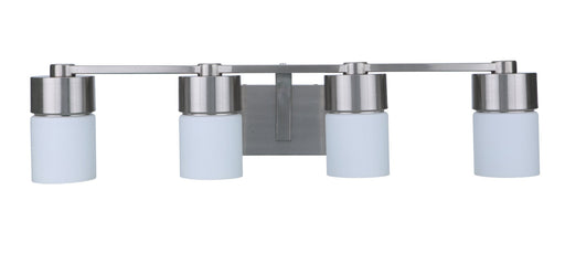 District 4 Light 31.25" Vanity in Brushed Polished Nickel