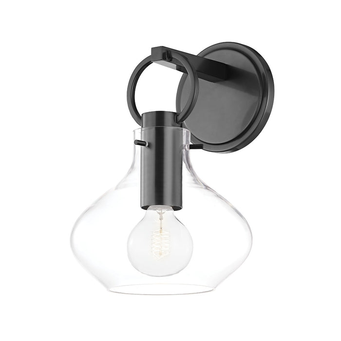 Lina 1-Light Wall Sconce in Old Bronze - Lamps Expo