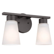Stamos 2-Light Bath Vanity Light in Olde Bronze