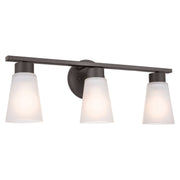 Stamos 3-Light Bath Vanity Light in Olde Bronze