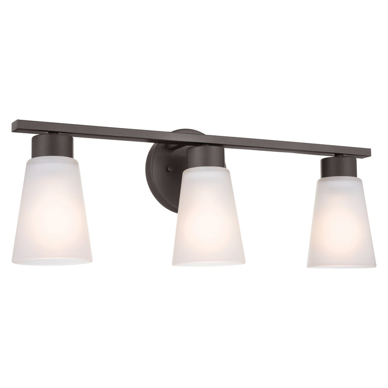 Stamos 3-Light Bath Vanity Light in Olde Bronze