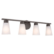 Stamos 4-Light Bath Vanity Light in Olde Bronze