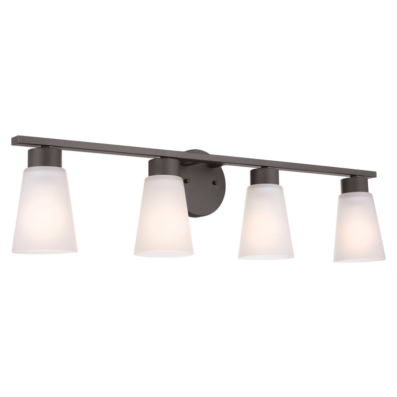 Stamos 4-Light Bath Vanity Light in Olde Bronze