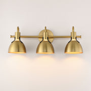 Dusk 3 Light Bath Vanity in Satin Brass