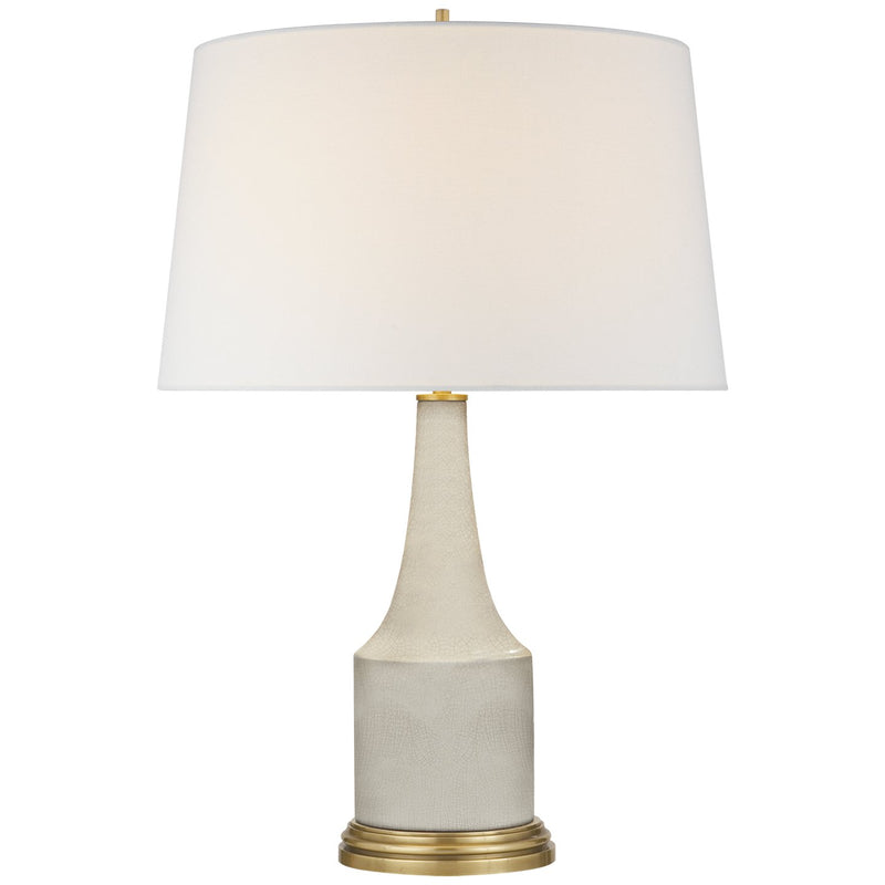 Sawyer Table Lamp in Tea Stain Crackle