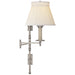 Dorchester3 One Light Swing Arm Wall Sconce in Antique Nickel