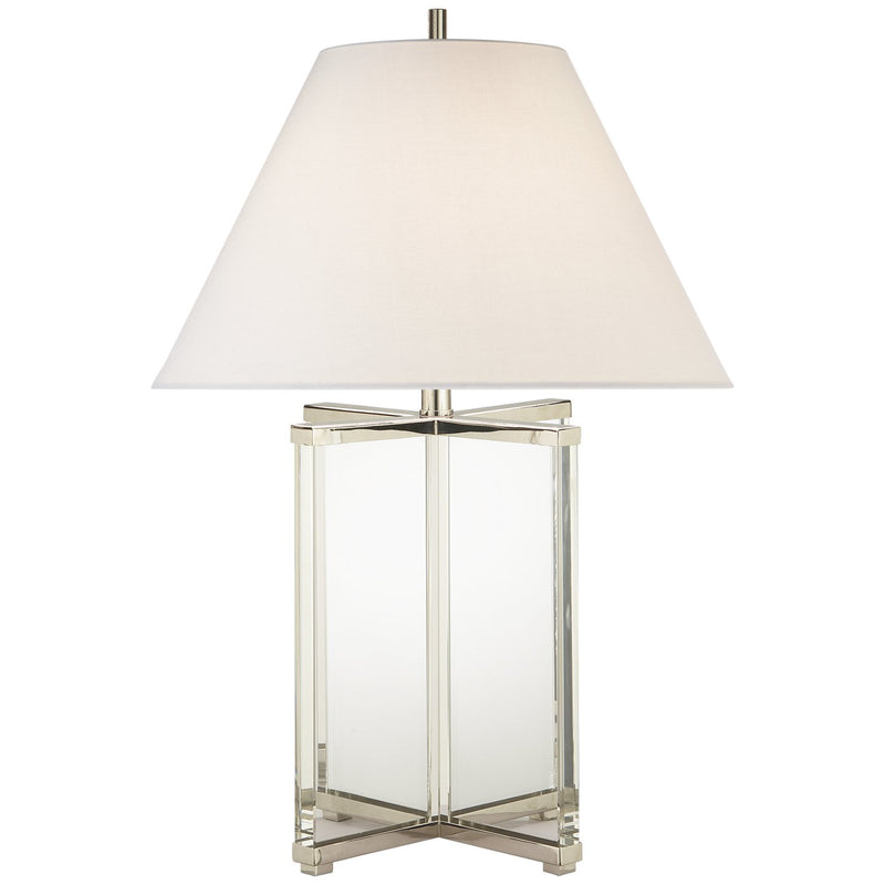 Cameron Crystal Table Lamp in Crystal