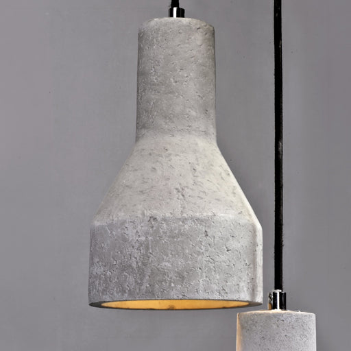 Crete 6" LED Pendant in Polished Chrome
