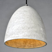 Crete 12" LED Pendant in Polished Chrome