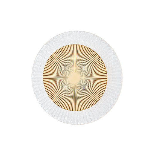 328-12-VPB - Topaz LED Wall Sconce in Vintage Polished Brass by Corbett Lighting