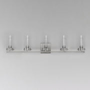Pinn 5 Light Bath Vanity in Satin Nickel