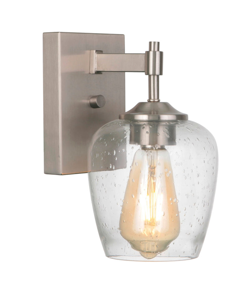 Stellen 1 Light 7" Wall Sconce in Brushed Polished Nickel