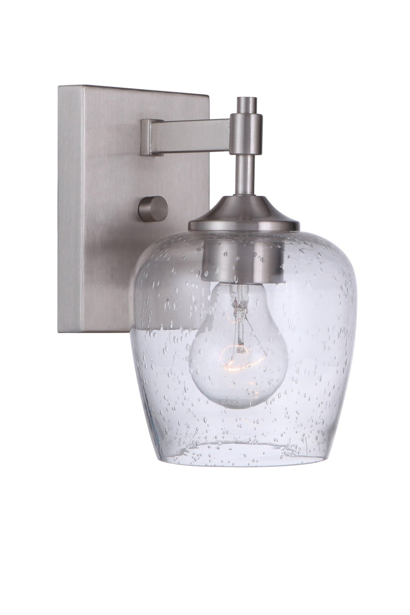 Stellen 1 Light 7" Wall Sconce in Brushed Polished Nickel