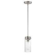 Pinn Mini Pendant in Satin Nickel