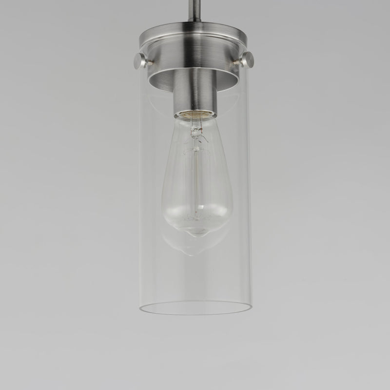 Pinn Mini Pendant in Satin Nickel