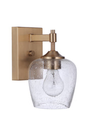 Stellen 1 Light 7" Wall Sconce in Satin Brass