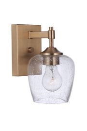 Stellen 1 Light 7" Wall Sconce in Satin Brass